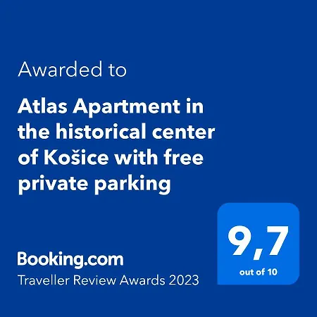 Atlas In The Historical Center Of With Free Private Parking * Košice